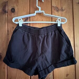 Forever 21 Black Jean Shorts